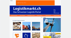 Desktop Screenshot of logistikmarkt.ch